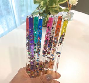 Manufacturer's Wholesale Classic Toys Mini Sensory Stick Plastic Color Glitter Wand for Sensory <b>Play</b> (BA-1103 spiral wand) - Product Image 4