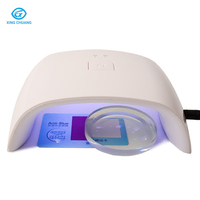 Boîte Testeur De Verres Photochromiques À 9 LED Lumière Violette Pour Lunettes Anti Lumière Bleue Accessoire Optique