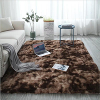 Tapis moelleux et doux pour salon, tapis Shaggy de luxe, approvisionnement d'usine
