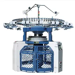 Máquina de tricô multifuncional Inter-RIB Máquina de tricô circular com moldura G