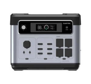 แบตเตอรี่ P2001 PLUS 2048Wh LiFePO4 2400W MPPT Solar Pure Sine Wave พร้อมรีโมท  รองรับปลั๊ก AU/EU/UK  ใช้เป็นเครื่องสำรองไฟฉุกเฉิน UPS - Product Image 2