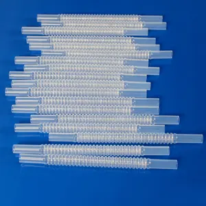 Fabbricazione di tubi corrugati FEP in plastica trasparente FEP