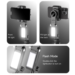 C16r 3 Trong <span class=keywords><strong>1</strong></span> Thông Minh AI Mặt Theo Dõi 360 Xoay Trục Duy Nhất Gimbal Ổn Định Nhôm Hợp Kim Que Quadrupod Ảnh Tự Sướng Thanh - Product Image 6