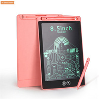 Tableta de escritura electrónica borrable para niños, tablero de dibujo gráfico de mensajes, 8,5/10/12/15/20 pulgadas, LCD de dibujos animados