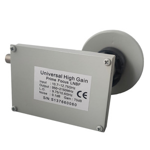 Bande KU <span class=keywords><strong>universelle</strong></span> Prime Focus LNB 0.1dB FTA antenne parabolique linéaire double sortie - Product Image 2