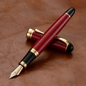 <span class=keywords><strong>Stylo</strong></span> plume de luxe à pointe moyenne, logo personnalisé, entièrement en métal, clip doré, cadeau exécutif de précision pour <span class=keywords><strong>homme</strong></span> - Product Image 5