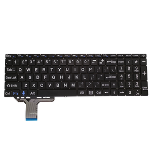 Teclado en inglés estadounidense con fuente negrita para MB3661007 YXT-NB93-138 PRIDE-K3954 X317J K15CHR MB3661004 EXO Smart XQ3C, nuevo, negro - Product Image 1