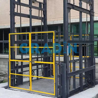 Kunden spezifischer Innen-Mezzanine-Boden-Fracht lift Vertikaler hydraulischer Fabrik-Klein waren aufzug