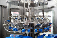 Ligne de production de remplissage automatique d'eau installation de purification d'eau machine de remplissage d'eau pure machine de remplissage de bouteilles en verre