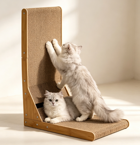 Grattoir incliné personnalisé OEM en carton ondulé vertical pour aiguiser les griffes – Vente en gros - Product Image 1