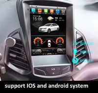 Lecteur vidéo de voiture de style Tesla 10,4 pouces pour Ford Ecosport 2013-2016 Navigation GPS intégrée Carplay Radio Android pour lecteur DVD de voiture