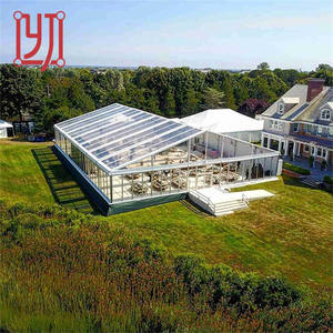 Tente de réception transparente pour mariage, toit clair, 200 personnes - Product Image 4