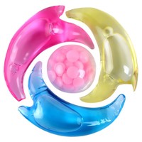 Tisbene Gel lessive en perles 4-en-1 haute concentration écologique, nettoyage en profondeur, protection des couleurs, parfum longue durée