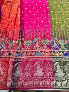 Tissu imprimé prêt à coudre pour vêtements ethniques féminins, idéal pour la couture et la confection de robes - Product Image 4