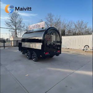 Coche comedor negro <span class=keywords><strong>de</strong></span> doble eje con vitrina iluminada, mostrador <span class=keywords><strong>de</strong></span> servicio <span class=keywords><strong>de</strong></span> cabaret y pantalla <span class=keywords><strong>de</strong></span> ventana para chips <span class=keywords><strong>de</strong></span> dulces <span class=keywords><strong>de</strong></span> comida - Product Image 3