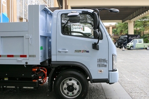 Camion <span class=keywords><strong>benne</strong></span> électrique Foton 4x2 3,7 m, batterie 106,95 kWh, autonomie 240 km, camion <span class=keywords><strong>benne</strong></span> hydraulique léger pour la construction urbaine - Product Image 6