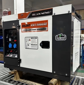 10kvaサイレントディーゼル発電機110V/220V単相/二重電圧防音12kw静かなディーゼル発電機産業用 - Product Image 4