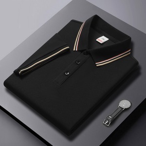 <span class=keywords><strong>T</strong></span>-shirt d'é<span class=keywords><strong>t</strong></span>é à manches courtes pour homme, personnalisable avec logo OEM et ODM, style décontracté pour papa, polo d'affaires - Product Image 3