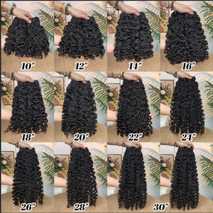 Lot de Cheveux Bouclés Birmans 12A en Gros, Vente Chaude, 100g par Paquet, Double Trame, Extensions 100% Cheveux Humains - Product Image 6