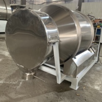 Mélangeur à double ruban avec dispositif de pulvérisation, mélangeur en acier inoxydable pour le mélange liquide-solide, les produits chimiques de revêtement, les aliments, pompe à moteur incluse