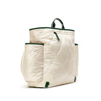 Sac de raquette de padel personnalisé avec logo, 30 à 40L, noir et or, en nylon, avec compartiment thermique et rangement pour chaussures, pour le sport