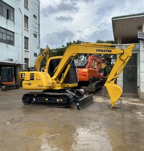 รถขุดมือสอง Komatsu PC60 PC56 PC70 ขนาด 6 ตัน ขายดี รถขุดมือสองขนาด 5 ตัน 6 ตัน 5.5 ตัน ราคาถูก คุณภาพสูง รถขุดขนาดเล็ก ของแท้จากญี่ปุ่น มาตรฐาน EPA CE - Product Image 1