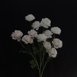 Bouquet de roses artificielles Junheyuan, fleurs en soie pour la décoration de la maison et des mariages, 273 - Product Image 2
