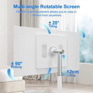 21.5 inch LCD Android di động màn hình cảm ứng thông minh TV đầy đủ màu sắc HD màn hình LED di động máy tính bảng bánh xe tầng đứng văn bản hoạt hình - Product Image 3