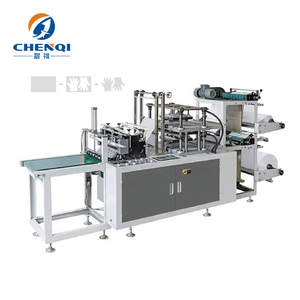 CHENQI Nuova Macchina Semiautomatica per Guanti Monouso in Plastica con Componente Motore Centrale - Product Image 1