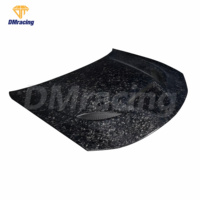 Capot de capot en fibre de carbone forgé de style OEM pour Dodge Charger Hellcat Srt 2015-2023