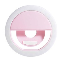 Mini anneau lumineux LED pour téléphone portable, rechargeable par USB, portable, pour vidéo, photographie et selfies - Produits pour la maison intelligente