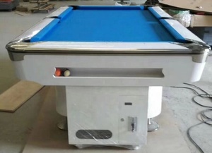 Table de billard de 7 pieds et 8 pieds à usage commercial, fonctionnement manuel par pièces de monnaie, à vendre - Product Image 6