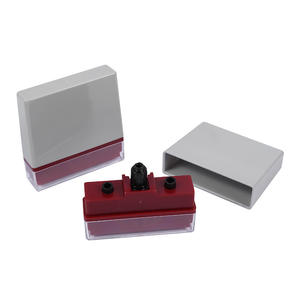 Tampon flash pré-encré en plastique HA-55*08 avec tampon de 7 mm pour usage de bureau, certifié CE, plusieurs couleurs d'encre - Product Image 1