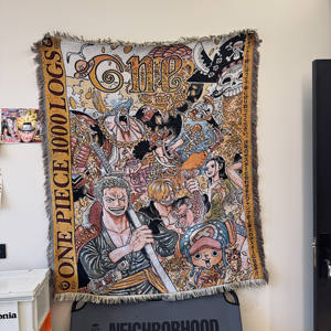 Venta al por Mayor Rápida de Tapices Tejidos Personalizados de Anime Japonés con Borlas, Tapiz Decorativo de Pared de Alta Calidad - Product Image 5