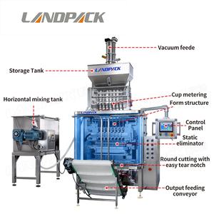 Máquina de Llenado y Empaquetado de Sobres de Café en Polvo y Azúcar de Múltiples Carriles en Venta - Product Image 4