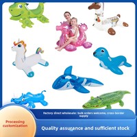 Bateau gonflable pour enfants et tout-petits, bateau à moteur électrique gonflable en PVC écologique pour piscine et parc aquatique