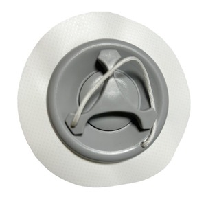 Junta de válvula de aire LCO-SPORT, PVC blanco, sello de goma universal para embarcaciones inflables, para productos inflables - Product Image 4