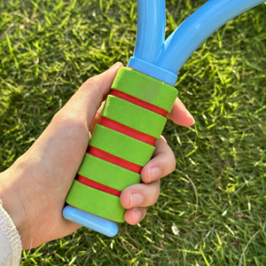 Raquettes de badminton roses et bleues pour enfants avec poignée souple, cordes légères et durables pour le jeu des enfants - Product Image 5