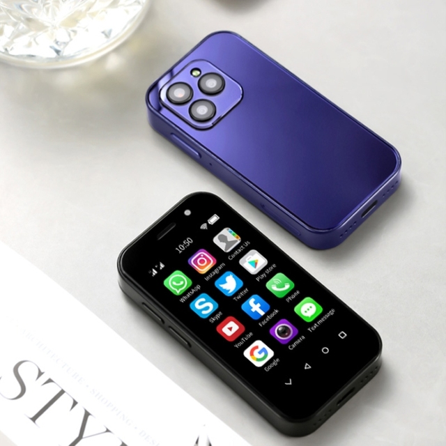2024 Face Recognition SOYES 14 Pro 3GB+32GB 3.0 Inch Android 9 Small Telephones 4G Android Mini Smart Phone
