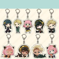 52 Styles SPY X FAMILY Yor Twilight Anya Forgeur Accessoires Pendentif Porte-clés Dessin Animé Anime Alliage Porte-clés