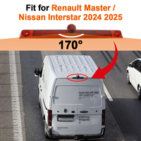 Caméra de 3ème feu stop haute performance pour Renault Master Nissan Interstar 2024 2025 avec prise en charge des signaux AHD et CVBS