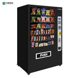 Máquinas expendedoras automáticas eléctricas refrigeradas de bebidas sin efectivo para artículos al por menor Máquinas expendedoras