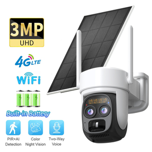 <span class=keywords><strong>Vstarcam</strong></span> กล้องวงจรปิดรักษาความปลอดภัยแบบไร้สาย2K กล้องรักษาความปลอดภัยแบบ <span class=keywords><strong>IP</strong></span> PTZ ใช้พลังงานแสงอาทิตย์ใช้ไฟ LED ซิมการ์ดซูมได้4G แบตเตอรี่กล้องเลนส์คู่ - Product Image 2