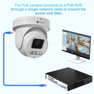 Уличная PTZ-камера 4COVR 8 Мп с PoE, 4K, ИИ-детектором лиц, двусторонней аудиосвязью, двойной подсветкой, полноцветным ночным видением и 5-кратным оптическим зумом - Product Image 2