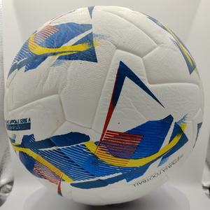 Ballon de football d'entraînement professionnel, design populaire, taille 5, cousu à la machine, en PVC et PU, pour les matchs sportifs en plein air, haute qualité - Product Image 1