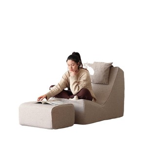 เก้าอี้โซฟาปรับเอนแบบพับได้พร้อมพนักพิงพับได้สำหรับพื้นที่พักผ่อนบนระเบียงหน้าต่างเบย์วินโดว์ - Product Image 5