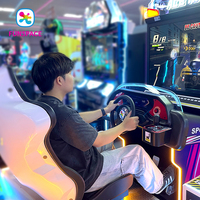 Fabricant en gros simulateur de conduite à pièces de monnaie, jeux d'arcade de course pour Center de jeu