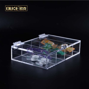 Hộp lưu trữ <span class=keywords><strong>acrylic</strong></span> với nhiều ngăn cho Kẹo sô cô la <span class=keywords><strong>acrylic</strong></span> và hộp lưu trữ trang sức - Product Image 3