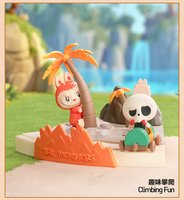 Labubu POP MART Original Vinyl Figure Toys Playing Games Series Scene Sets Collectible Mystery Box Blind Box