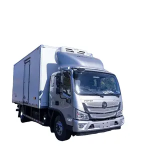 Super cheap dongfeng captain Cooling Van Truck Thermo King Refrigerator Carrier Frozen Food Truck for sale